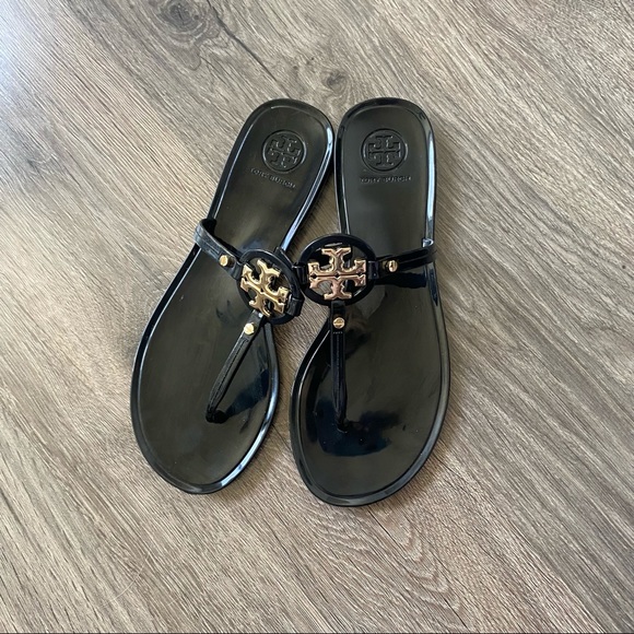 Tory Burch Shoes - Tory Burch| Mini Miller Jelly Thong Sandal Black